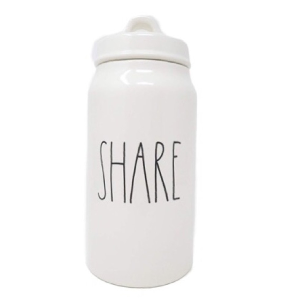 Rae Dunn “SHARE” Canister